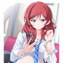 This is a pixiv picture whose title is 「西木野真姫生誕祭2025」.
