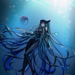 This is a pixiv picture whose title is セイレーン  (ニケ).