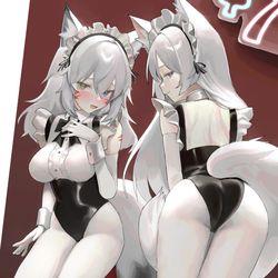 This is a pixiv picture whose title is phemi & lara.