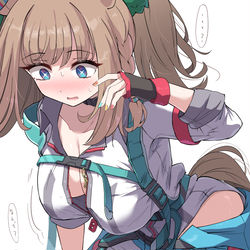 This is a pixiv picture whose title is ブラストワンピース衣装のアーモンドアイ.