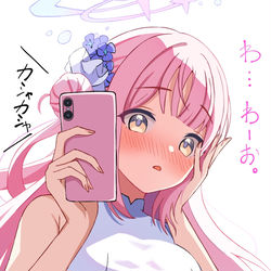 This is a pixiv picture whose title is 初めて見る何かに興味津々なミカ.