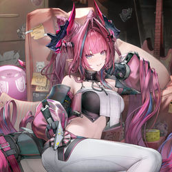 This is a pixiv picture whose title is gyatt.