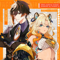 This is a pixiv picture whose title is 【5/4_新刊サンプル①】.