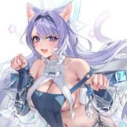 This is a pixiv picture whose title is ネコフェ🐱.
