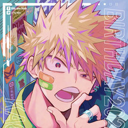 This is a pixiv picture whose title is かっちゃん爆誕生日2025.