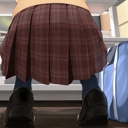 This is a pixiv picture whose title is チョコアイドルをこっそり撮影.