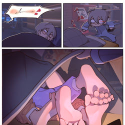 This is a pixiv picture whose title is 🛏️⬅️🦇🏃‍.