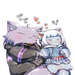 This is a pixiv picture whose title is Neko❤Same.