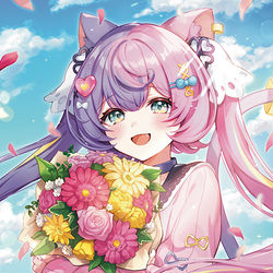 This is a pixiv picture whose title is お誕生日ビジュアル.