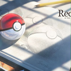 This is a pixiv picture whose title is Pokemon ball.
