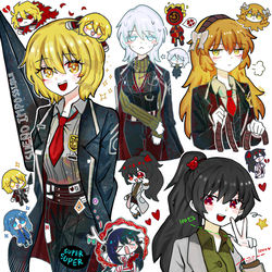This is a pixiv picture whose title is 可愛い子たち.