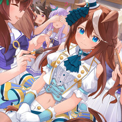This is a pixiv picture whose title is トウカイテイオー生誕祭2025.