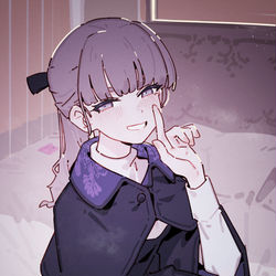 This is a pixiv picture whose title is 😍.