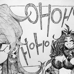 This is a pixiv picture whose title is Background Noise.