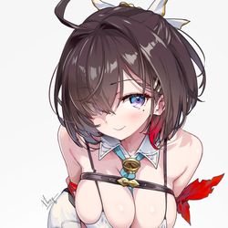 This is a pixiv picture whose title is ユミア.