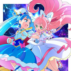 This is a pixiv picture whose title is スカイVSプリズム.