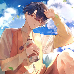 This is a pixiv picture whose title is シノ BD.