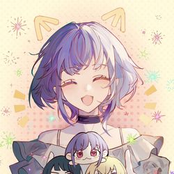 This is a pixiv picture whose title is 主包带货了.