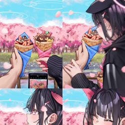 This is a pixiv picture whose title is Kazusa.