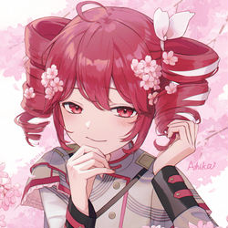 This is a pixiv picture whose title is 桜Teto.