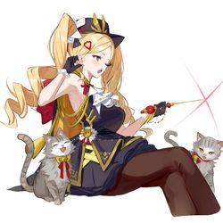 This is a pixiv picture whose title is 進化後千金.