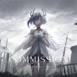 This is a pixiv picture whose title is commission.