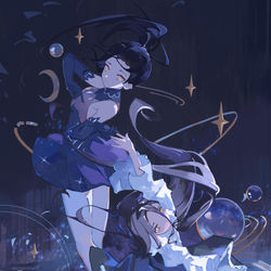 This is a pixiv picture whose title is Hikaru.