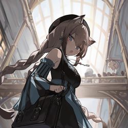 This is a pixiv picture whose title is Alice in Steampunk.