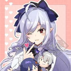 This is a pixiv picture whose title is ビビアンめちゃかわいい.
