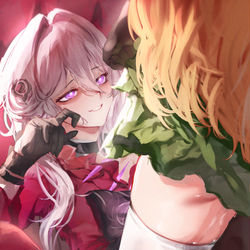 This is a pixiv picture whose title is Her Watchful Eye.