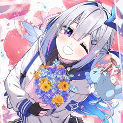 This is a pixiv picture whose title is たそ生誕祭２０２５.