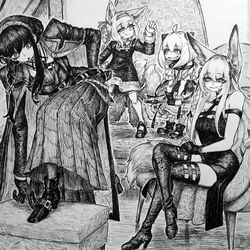 This is a pixiv picture whose title is Take Your Daughter To Work Day.