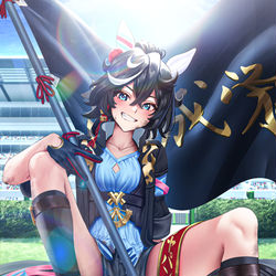 This is a pixiv picture whose title is 🎉.