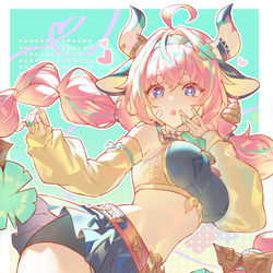 This is a pixiv picture whose title is 💗.
