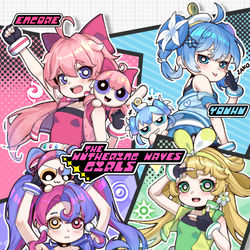 This is a pixiv picture whose title is 鸣潮小女警w.