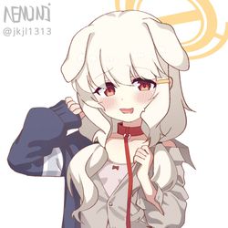 This is a pixiv picture whose title is dog aoba.