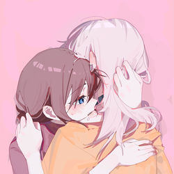 This is a pixiv picture whose title is になもも・ももにな100day（41/100）.
