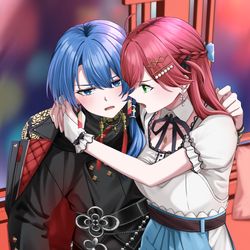 This is a pixiv picture whose title is ☄️🌸.