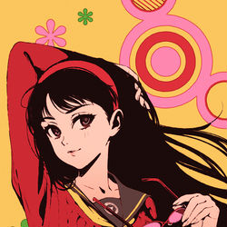 This is a pixiv picture whose title is yukiko.