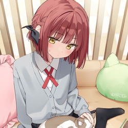 This is a pixiv picture whose title is 足しびれてきた.