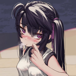 This is a pixiv picture whose title is ばれちゃった···.