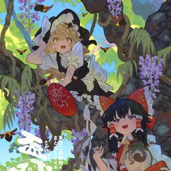 This is a pixiv picture whose title is 【例大祭新刊 い15b】 サンプル.