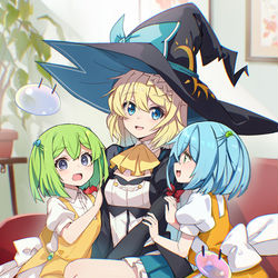 This is a pixiv picture whose title is 高原の魔女.