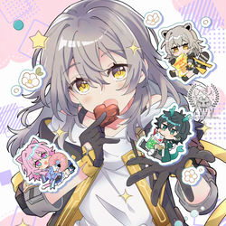 This is a pixiv picture whose title is 星ちゃんと.