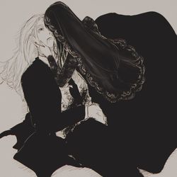 This is a pixiv picture whose title is ししばさんとおさらぎちゃん.