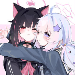 This is a pixiv picture whose title is ■カズレイぎゅー.