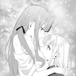 This is a pixiv picture whose title is 祥子と睦.