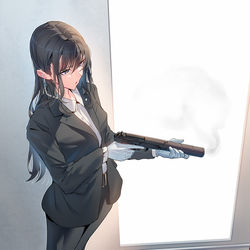 This is a pixiv picture whose title is skeb Commission.