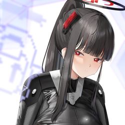 This is a pixiv picture whose title is Rio rubber bodysuit.