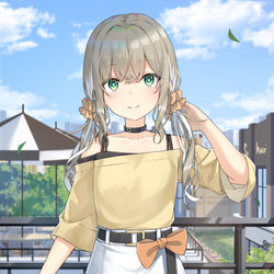 This is a pixiv picture whose title is 🧡.